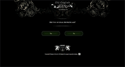 Desktop Screenshot of oldenglishgin.com